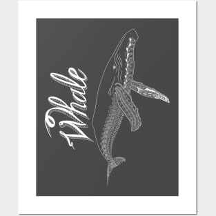 WHALE Posters and Art